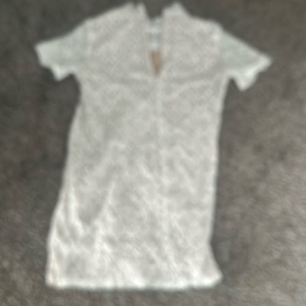 White size small dress